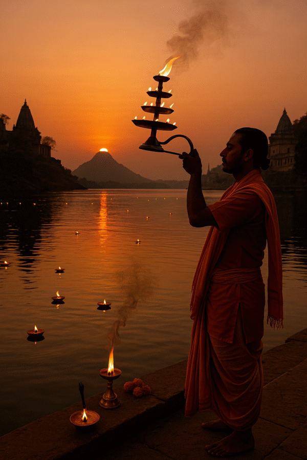 Maa Narmada Sandhya Arati