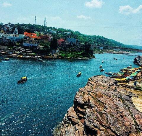 Omkareshwar- River view